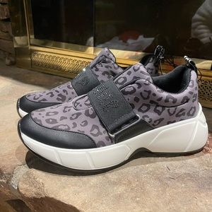 Juicy Couture Leopard Sneakers Size 7M NWOB